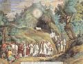 Nebbia, Cesare (Gehilfen): Die Erscheinung des Erzengels Michael auf dem Gargano