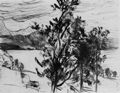 Corinth, Lovis: Blick auf den Walchensee