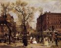Jacob d. J., Julius: Berlin, Wilhelmsplatz mit Hotel Kaiserhof