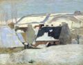 Gauguin, Paul: Bretonisches Dorf im Schnee