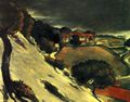 C�zanne, Paul: Schneeschmelze in L'Estaque