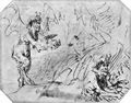 Rembrandt Harmensz. van Rijn: Studie zur Versuchung