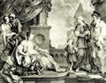 Hogarth, William: Der Mosesknabe vor der Tochter des Pharaos