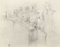 Toulouse-Lautrec, Henri de: Prozess Arton: Arton bei seinen Ausf�hrungen