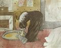 Toulouse-Lautrec, Henri de: Folge der »Elles«, Frau mit Karaffe