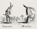Callot, Jacques: Folge der �Balli di Sfessania� [14]