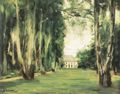 Liebermann, Max: Wannseegarten mit Villa