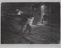 Steinlen, Theophile Alexandre: Zwei M�nner in der Rue Caulaincourt