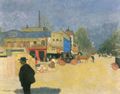 Vallotton, F�lix: Die Place Clichy in Paris