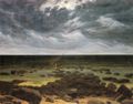 Friedrich, Caspar David: Meeresk�ste bei Mondschein