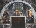 Raffael: Stanza di Eliodoro im Vatikan f�r Papst Julius II., Wandfresko, Szene: Befreiung Petri