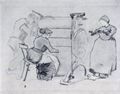 Gogh, Vincent Willem van: An der Mangel