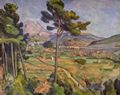 C�zanne, Paul: Landschaft mit Viadukt (Mont Sainte-Victoire)