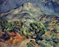 C�zanne, Paul: Stra�e vor dem Gebirge Sainte-Victoire