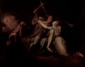 F�ssli, Johann Heinrich: Parcival befreit Belisane von den Zaubereien des Urma