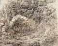 Leonardo da Vinci: Felsen und Wasser im Sturm