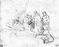 Rembrandt Harmensz. van Rijn: Auferweckung der Tochter des Jairi