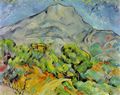 C�zanne, Paul: Stra�e an der Montagne Sainte-Victoire