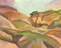 Macke, August: Schlucht