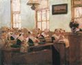 Liebermann, Max: N�hschule (Arbeitsaal) im Amsterdamer Waisenhaus