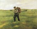 Liebermann, Max: Schreitender Bauer
