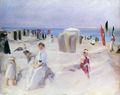 Liebermann, Max: Am Strand von Nordwijk