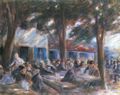 Liebermann, Max: Wirtshausgarten in Brannenburg