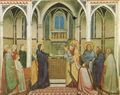 Giotto di Bondone: Fresken in der Kirche San Francesco in Assisi, Szene: Beschneidung Christi