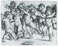 Campagnola, Domenico: Zw�lf tanzende Putti