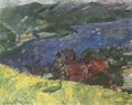 Corinth, Lovis: Walchensee, gelbe Wiese