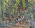 C�zanne, Paul: Im Wald von Fontainebleau