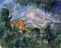C�zanne, Paul: Montagne Sainte-Victoire und Ch�teau Noir