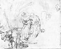Rembrandt Harmensz. van Rijn: Aufbruch zur Flucht nach �gypten