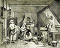 Hogarth, William: Der Dichter in Not