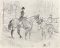 Toulouse-Lautrec, Henri de: Die Amazone und Tonneau
