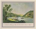 Ziegler, Johann: Bingen am Rhein, M�useturm und Burgruine Ehrenfels