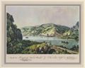 Ziegler, Johann: Bacharach (Rhein), Gesamtansicht mit Burgruine Stahleck vom �stlichen Rheinufer aus