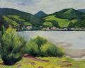 Macke, August: Tegernseer Landschaft