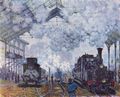 Monet, Claude: Bahnhof Saint Lazare in Paris, Ankunft eines Zuges