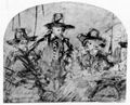 Rembrandt Harmensz. van Rijn: Drei Zunftvorsteher