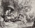 Rembrandt Harmensz. van Rijn: Eulenspiegel