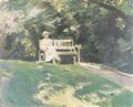 Liebermann, Max: Die Gartenbank