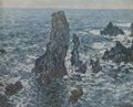 Monet, Claude: Felsen auf Belle-�le (Die Nadeln von Port-Coton)