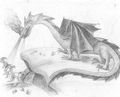 Morgner, Wilhelm: Drache (IV)