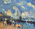 C�zanne, Paul: Die Seine bei Bercy, Gem�lde nach Armand Guillaumin