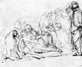 Rembrandt Harmensz. van Rijn: Christi Beweinung