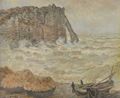 Monet, Claude: St�rmisches Meer (La Porte d'Aval)