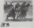 Steinlen, Theophile Alexandre: Die Verwundeten