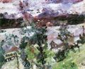 Corinth, Lovis: Walchensee, Neuschnee