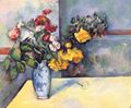 C�zanne, Paul: Stillleben, Blumen in einer Vase
